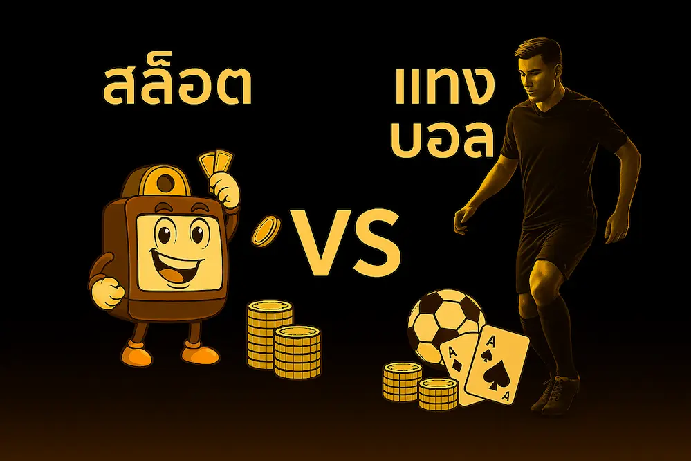 ข้อเสนอสำหรับคนลังเลเลือกเดิมพัน ระหว่างปั่นสล็อตกับแทง์บอลออนไลน